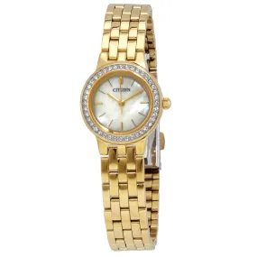 Citizen Mother of Pearl Dial Ladies Watch EJ6102-56D