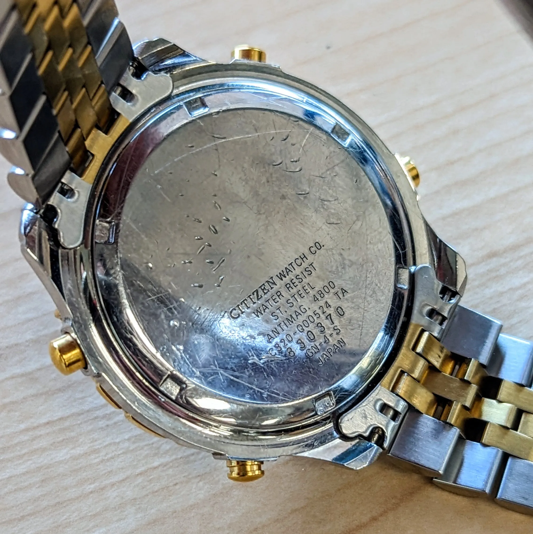 CITIZEN Navisurf Promaster World Time Watch C320-Q00524 Analog & Digital Wristwatch
