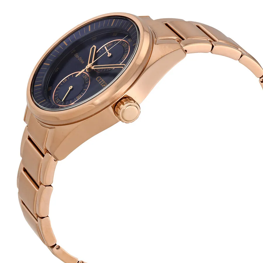 Citizen Paradex Blue Dial Rose Gold-tone Men's Watch BU3013-53L