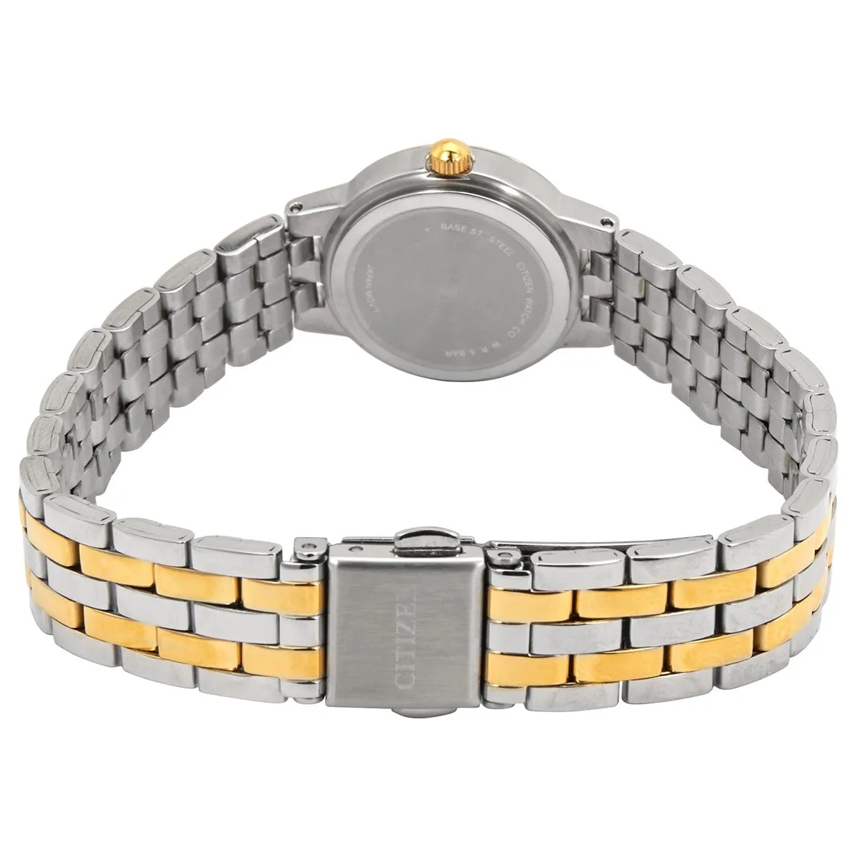 Citizen Quartz Crystal Silver Dial Ladies Watch EJ6104-51A
