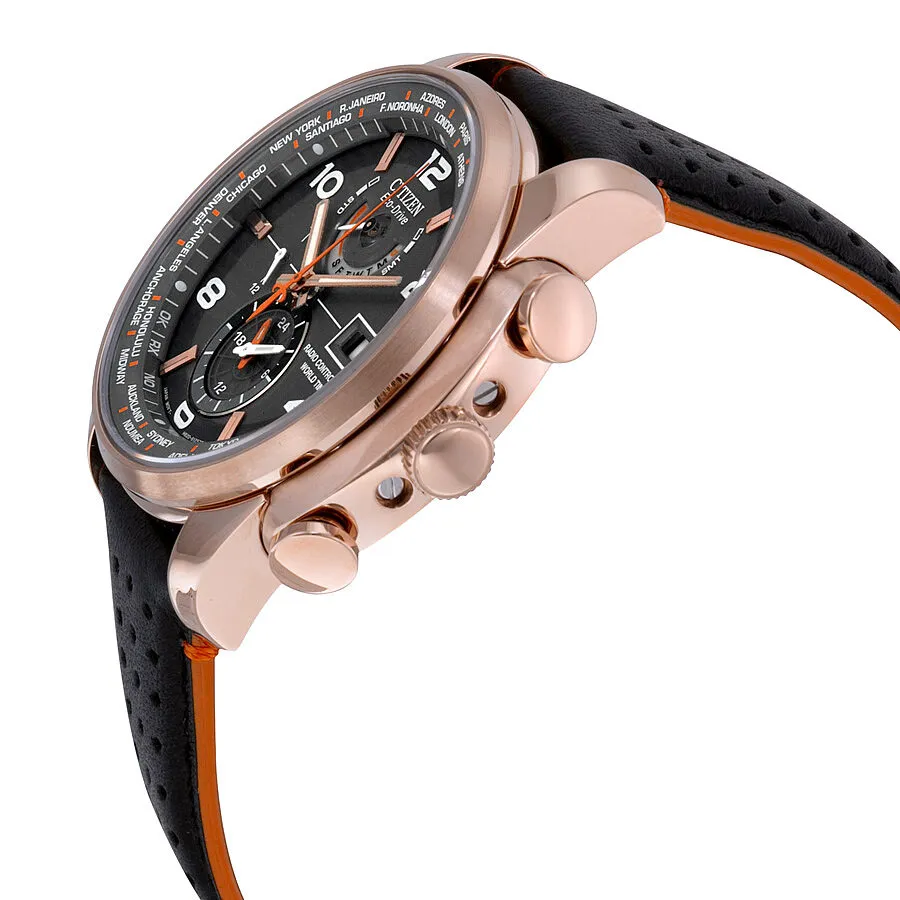 Citizen World Time A-T Grey Dial Men's Watch AT9013-03H