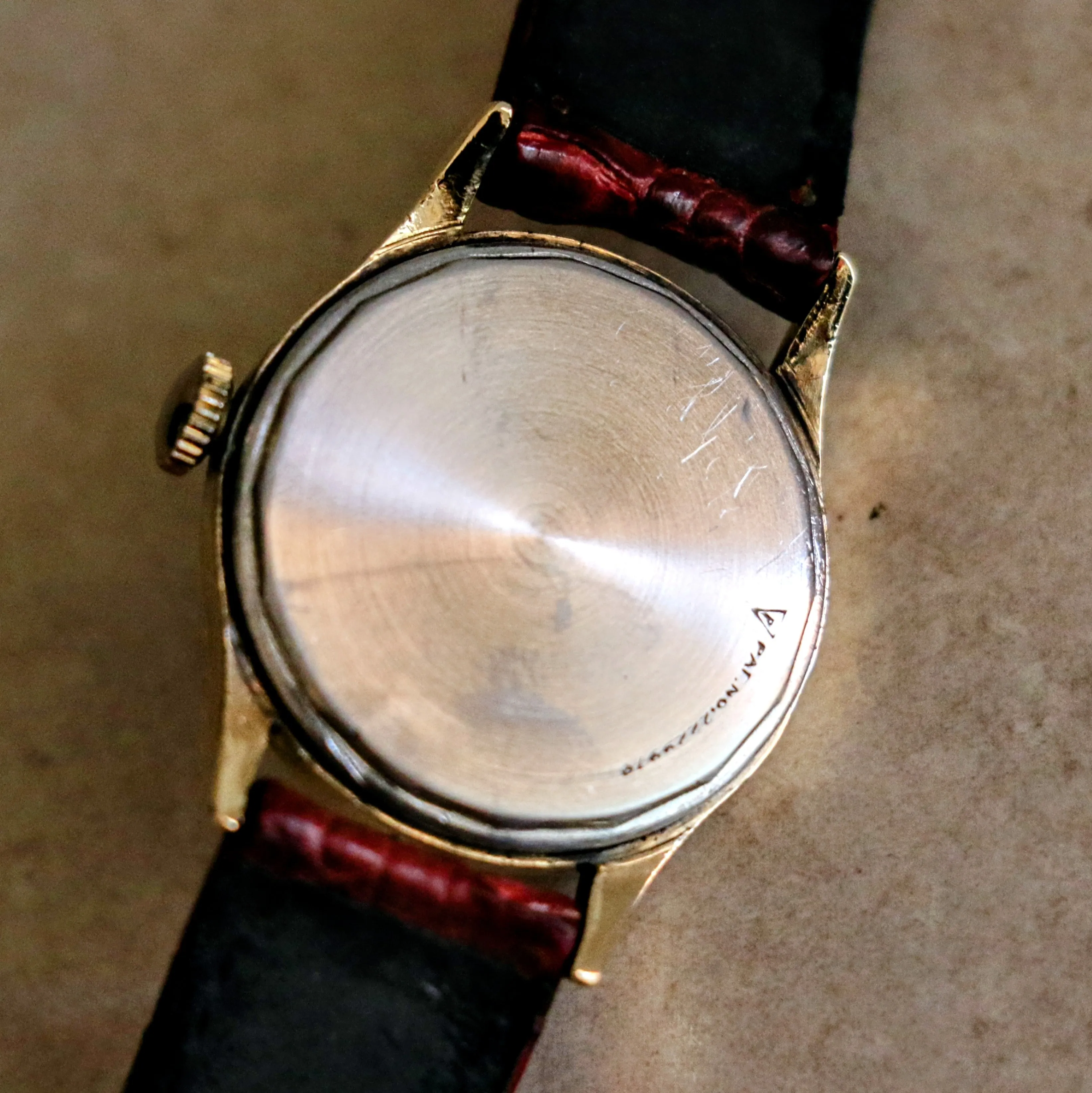 CLINTON Waterproof Wristwatch Grey Dial 17 Jewels 29mm Swiss Made Watch