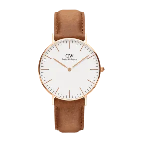 Daniel Wellington Classic 40 Durham Rose Gold & White Watch