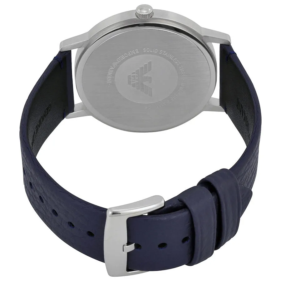 Emporio Armani Kappa Quartz Blue Dial Ladies Watch AR11012