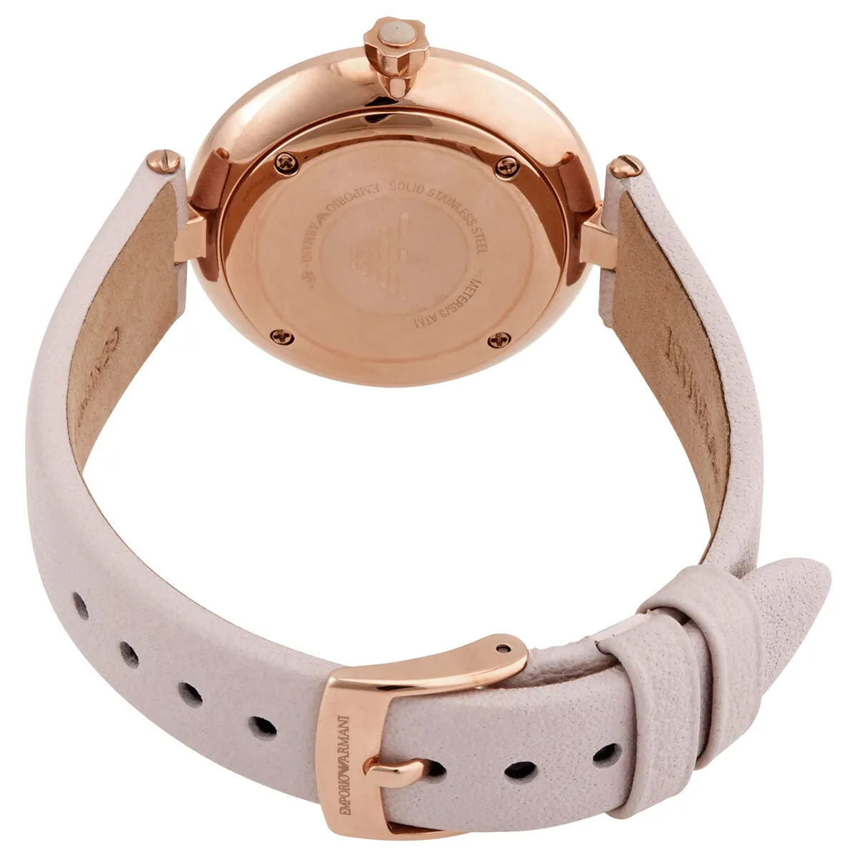 Emporio Armani Quartz Mother of Pear Dial Ladies Watch AR11313
