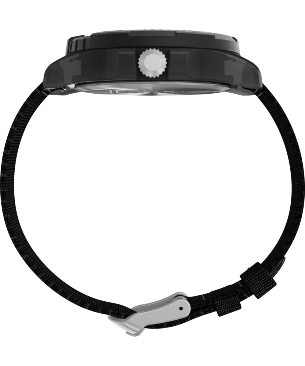 Expedition Freedive Ocean 46mm Recycled Fabric Strap Watch