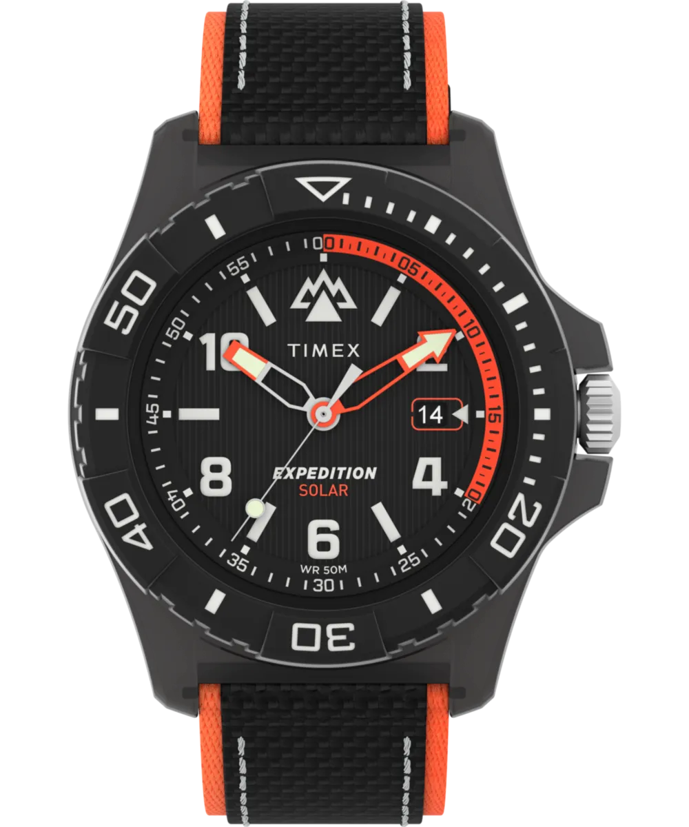 Expedition Freedive Ocean #tide Fabric Strap Watch