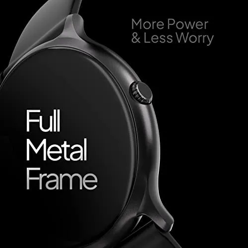 Fire-Boltt Phoenix Pro 1.39" Bluetooth Calling Smartwatch, AI Voice Assistant, Metal Body with 120  Sports Modes, SpO2, Heart Rate Monitoring (Black)