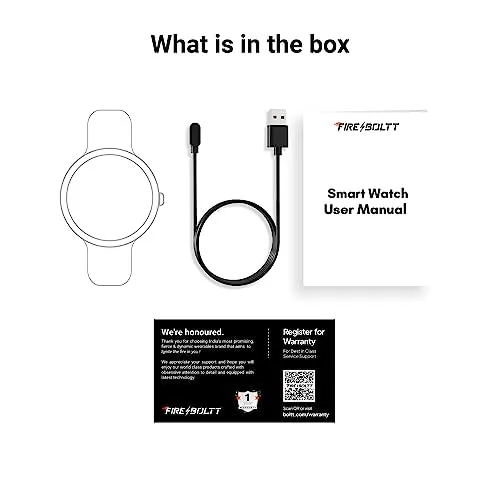 Fire-Boltt Phoenix Pro 1.39" Bluetooth Calling Smartwatch, AI Voice Assistant, Metal Body with 120  Sports Modes, SpO2, Heart Rate Monitoring (Black)