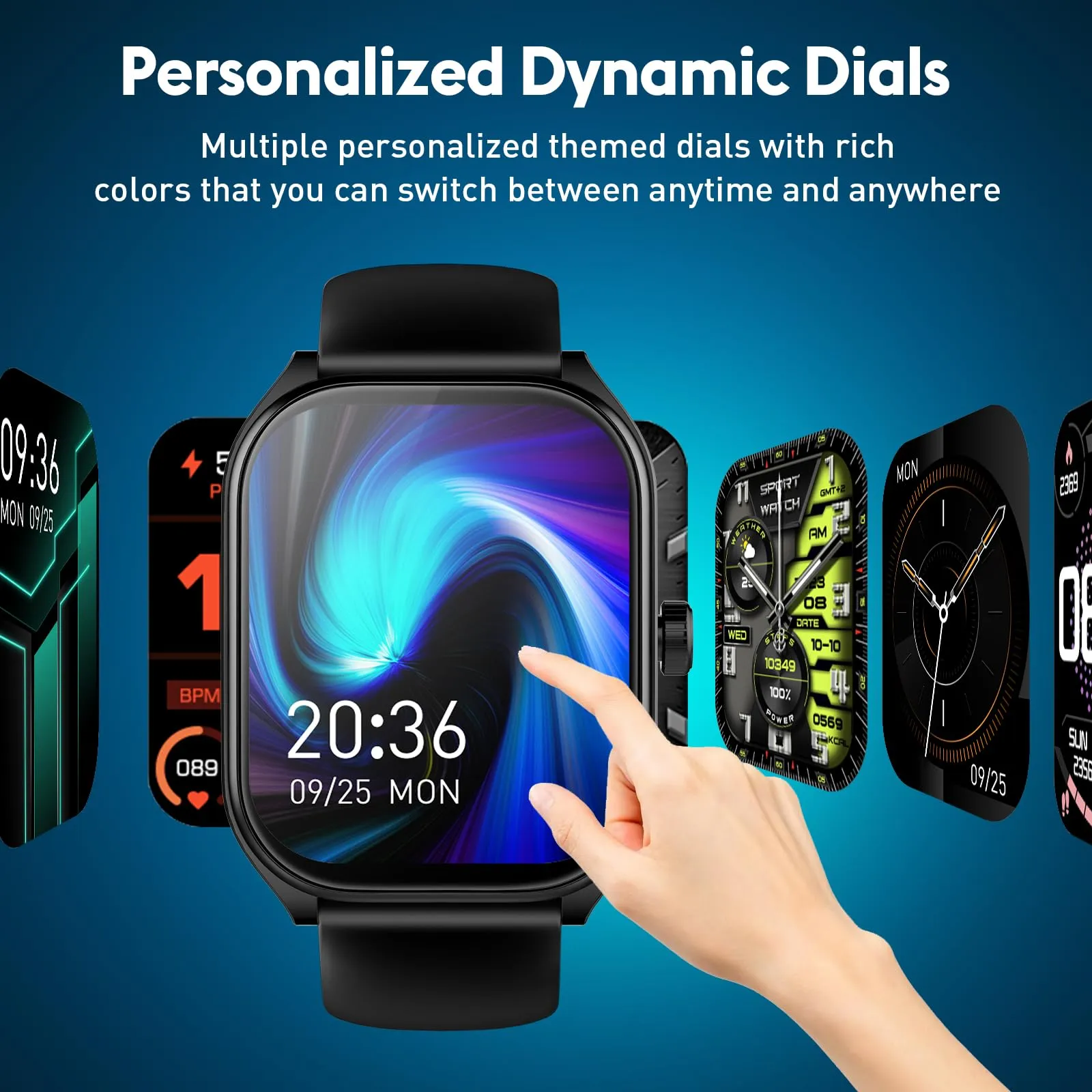 Fitness Smart Watch with Heart Rate Tracker