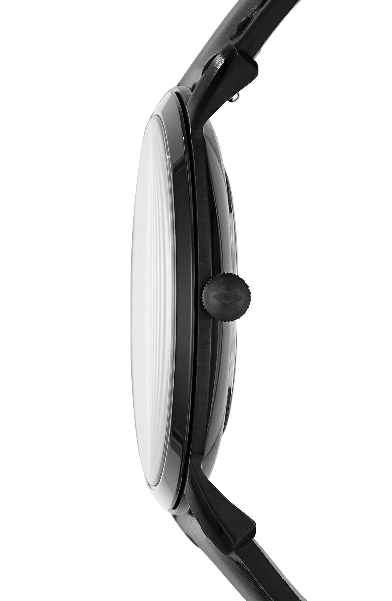 Fossil FS5500SET Minimalist Monochrome Leather Strap Men Watches Lexor Miami