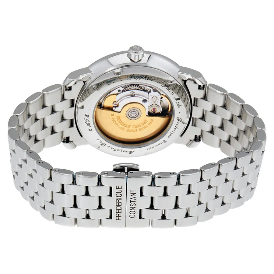 Frederique Constant Classics Silver Dial Automatic Men's Watch FC-330MC4P6B