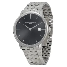 Frederique Constant SlimLine Automatic Black Dial Men's Watch FC-306G4S6B