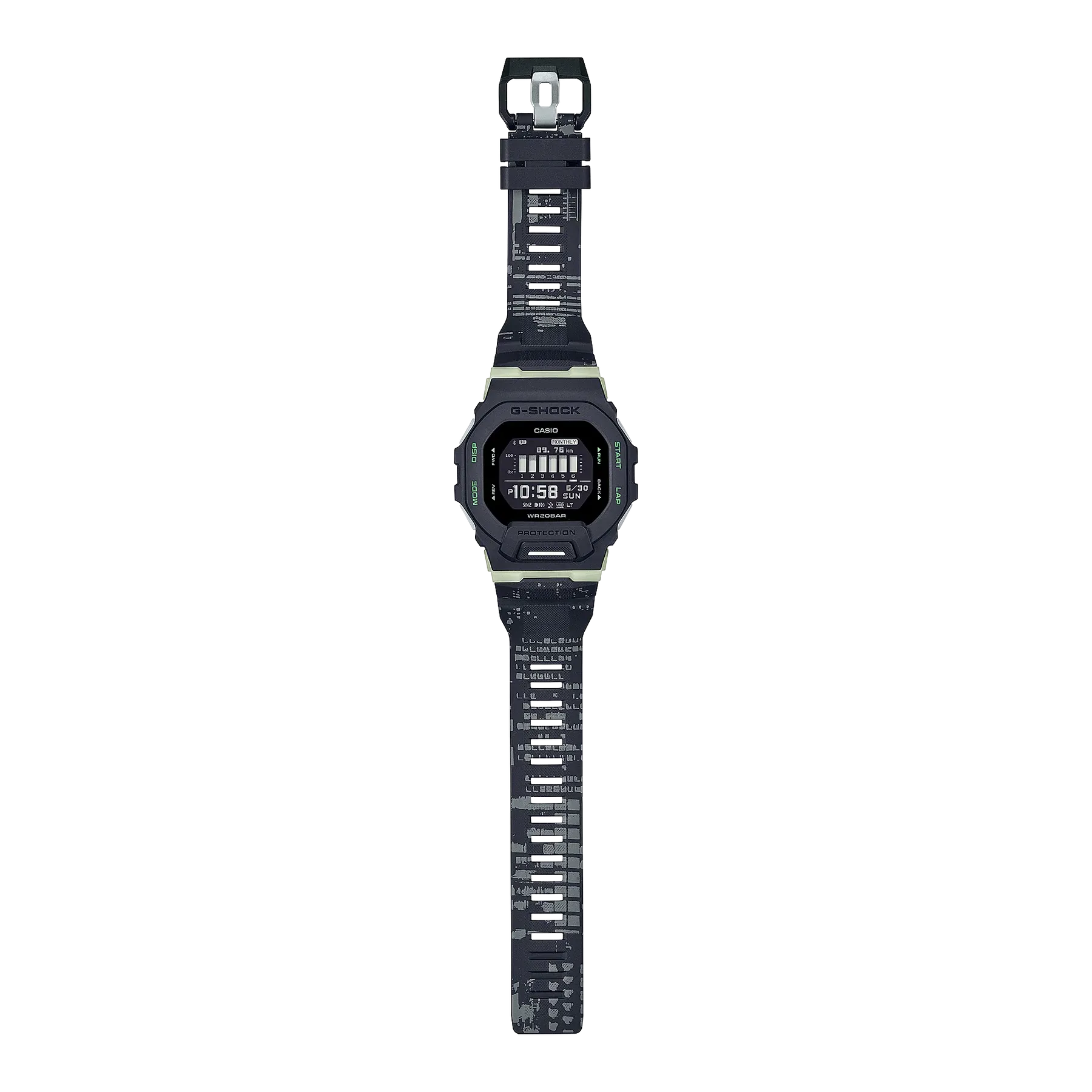 G-Shock Digital Bluetooth Fitness Watch G Squad Series GBD200LM-1D / GBD-200LM-1D