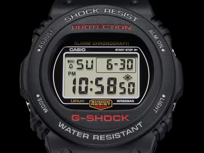 G-Shock Digital Watch Back to Basics Series DW5750E-1D / DW-5750UE-1D