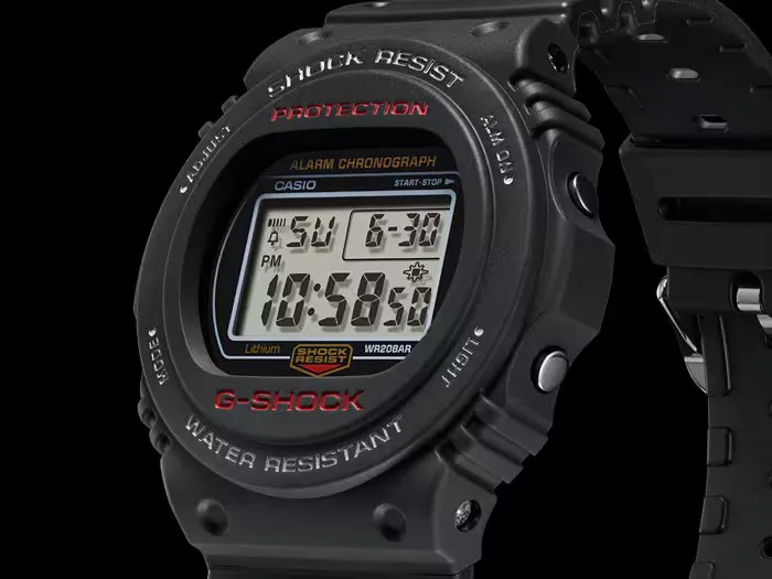 G-Shock Digital Watch Back to Basics Series DW5750E-1D / DW-5750UE-1D