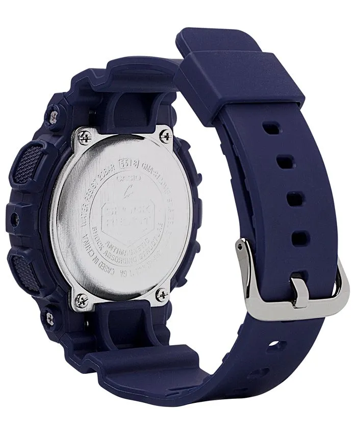 G-Shock Gmas120Mf-2A2 Analog-Digital Navy Resin Strap 45.9mm Women Watches Lexor Miami