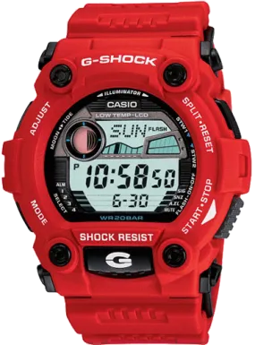 G-SHOCK RED TOUGH RESCUE DIGITAL G7900A-4