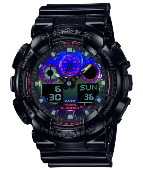 G-Shock Virtual Rainbow Series GA100RGB-1A/GA-100RGB-1A