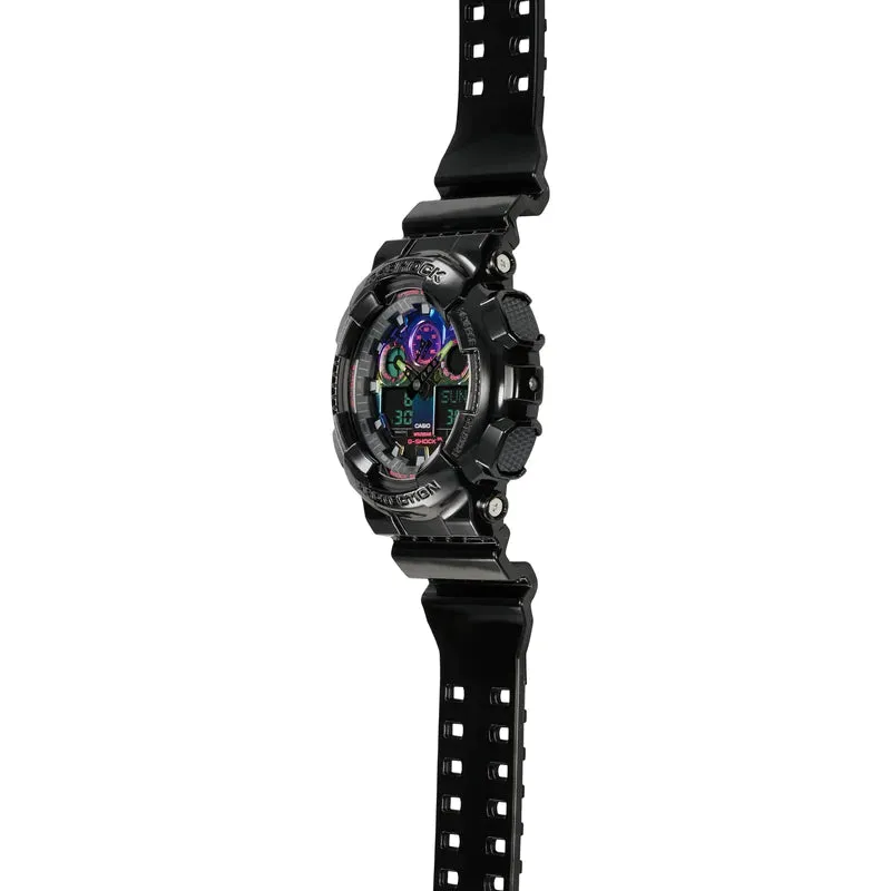 G-Shock Virtual Rainbow Series GA100RGB-1A/GA-100RGB-1A