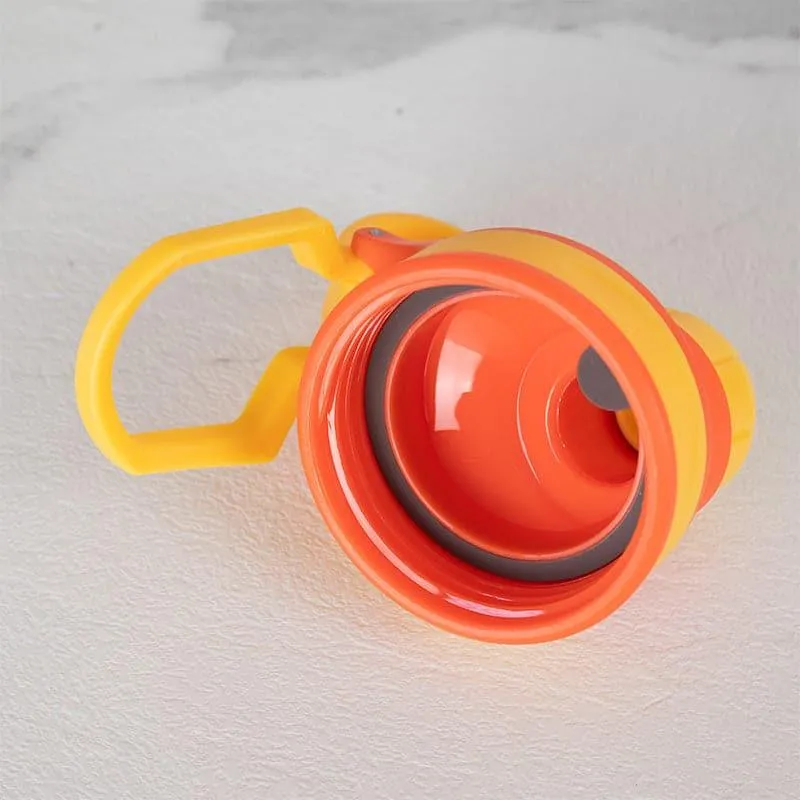 Gleam Craft Hot & Cold Thermos Water Bottle (Yellow & Orange) - 800 ML