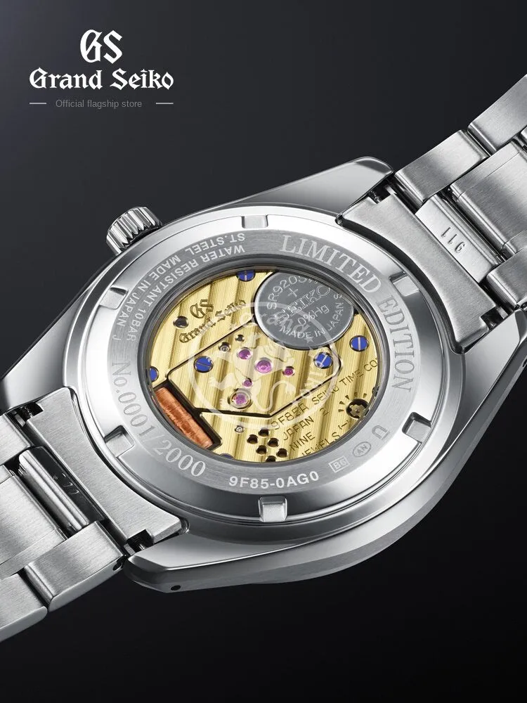 GrandSeiko [New product] GrandSeiko crown blue lion Grand Seiko gs limited edition quartz back transparent watch male SBGP017G