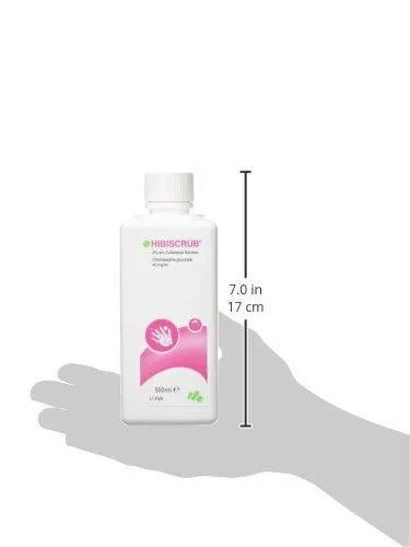 HiBiScrub Skin Wash - Antimicrobal Skin Cleanser 500ml