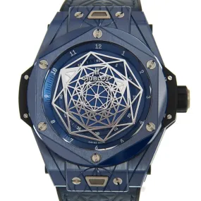 Hublot Big Bang Sang Bleu Blue Dial Men's Watch 415.EX.7179.VR.MXM19