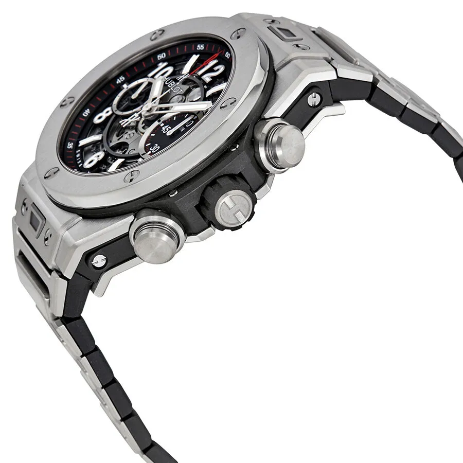 Hublot Big Bang Unico Mat Black Skeleton Dial Chronograph Men's Watch 411.NX.1170.NX
