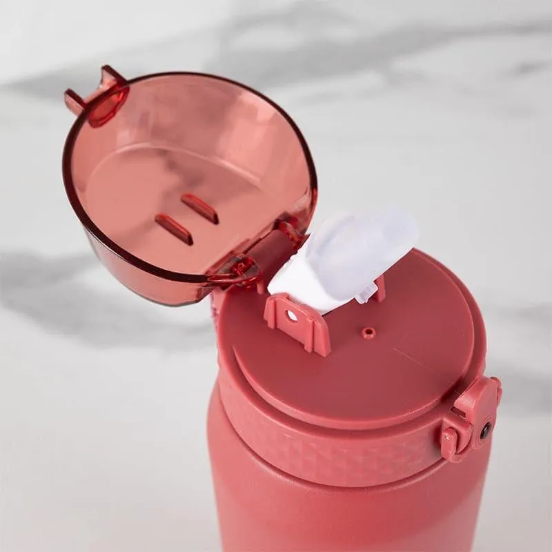 Hydrona 1000 ML Hot & Cold Thermos Water Bottle (Purple & Red) - Set Of Two