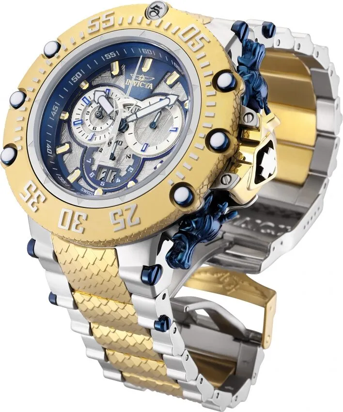 Invicta Subaqua Chronograph Quartz Blue and Silver Dial Men's Watch 32111