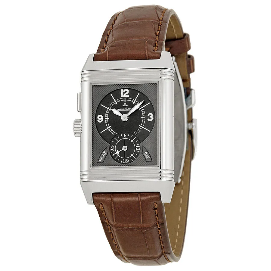 Jaeger LeCoultre Reverso Duo Steel Men's Watch 271.84.10 Q2718410