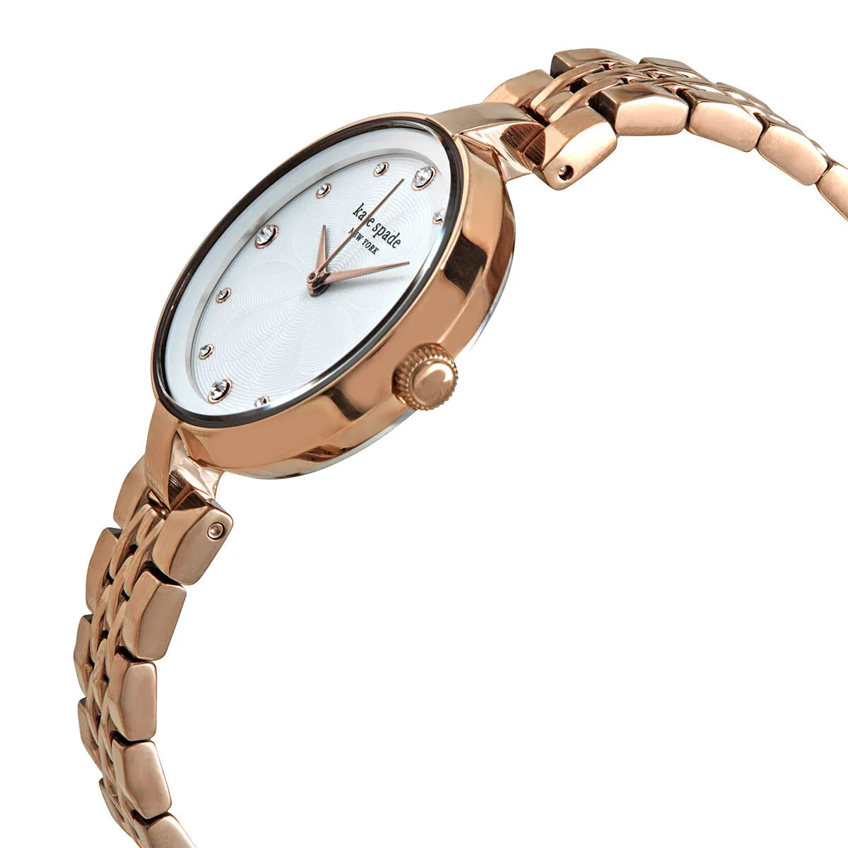 Kate Spade Annadale Quartz Crystal White Dial Ladies Watch KSW1594