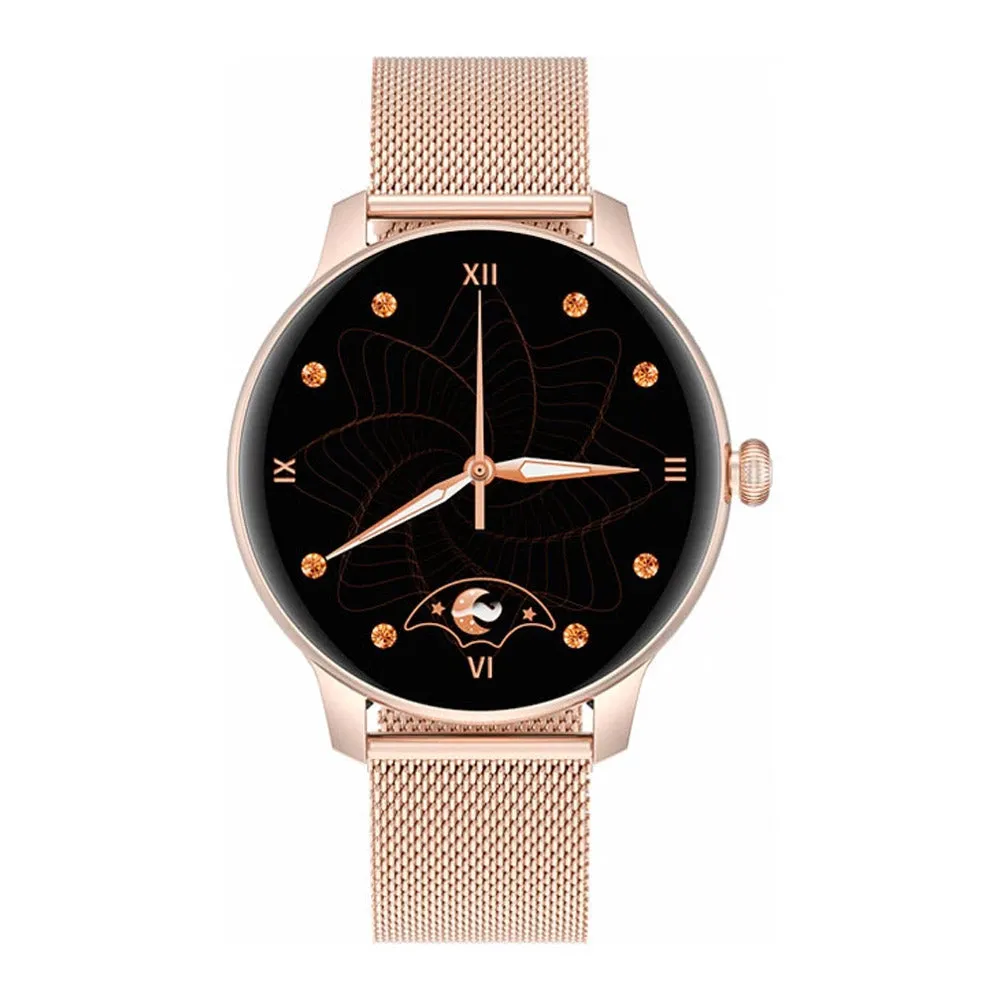KIESLECT LADY SMART WATCH L11 GOLD WITH CHAIN