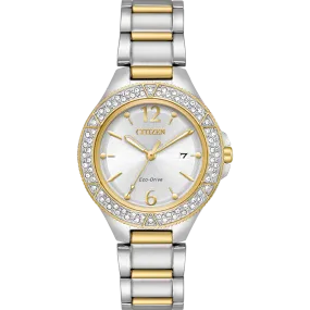 Ladies Citizen Silhouette Crystal