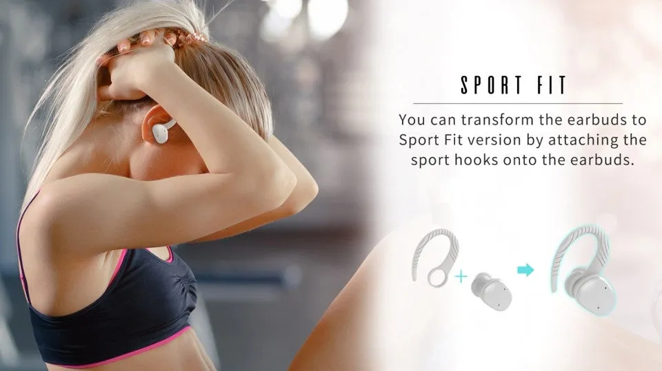 Lexuma XBud2 Mini True Wireless In-Ear Stereo Bluetooth 5.0 Sports Earbuds [With Charging Case]