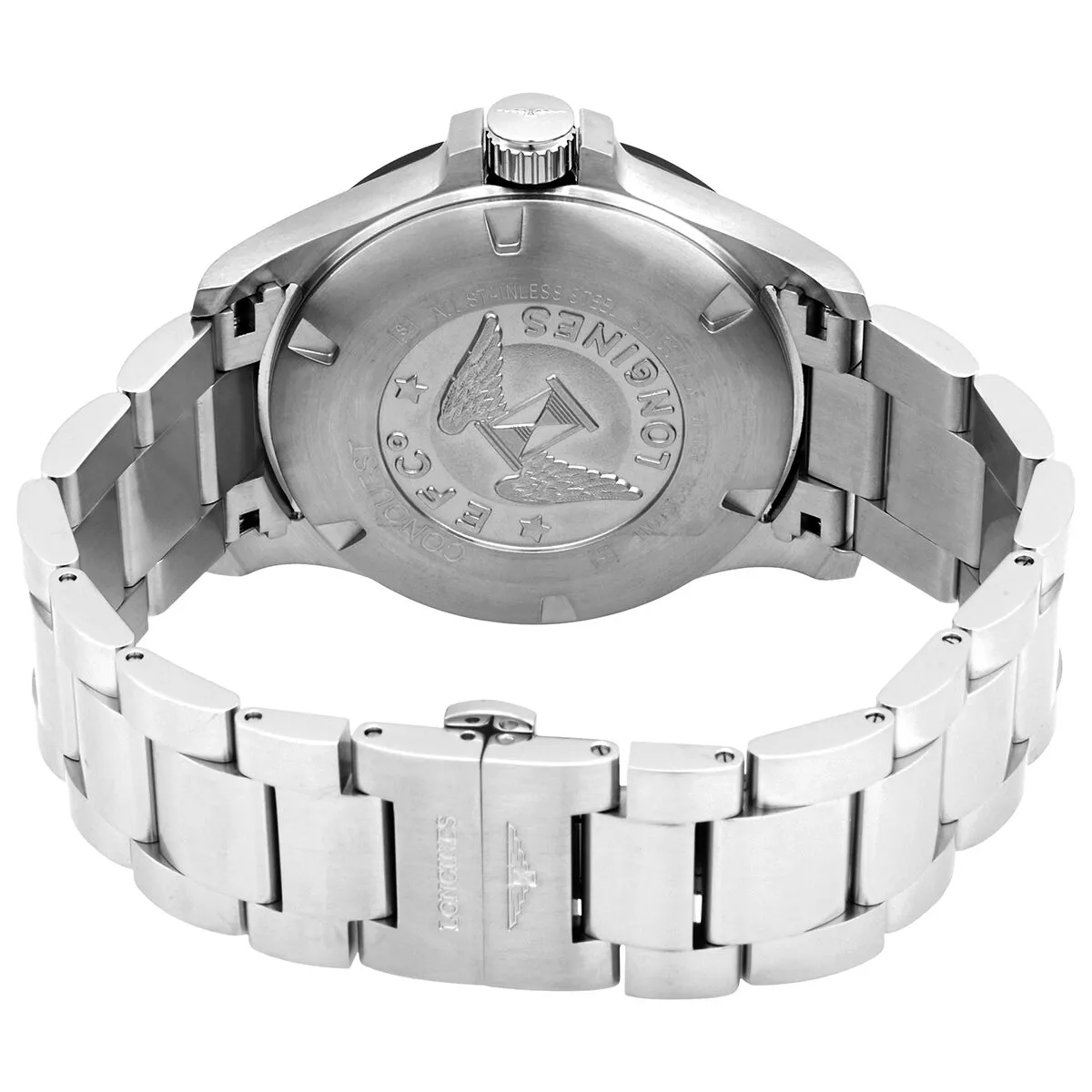 Longines Conquest V.H.P. Perpetual Quartz Silver Dial Men's Watch L3.729.4.76.6