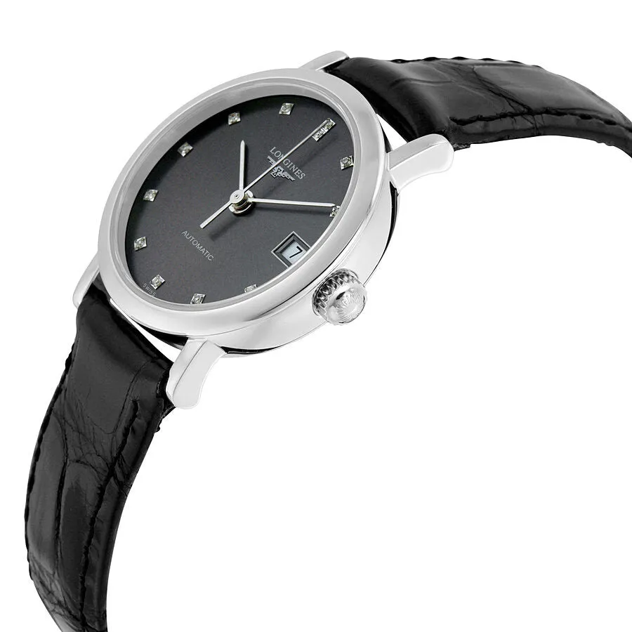 Longines Elegant Diamond Dial Automatic Ladies Watch L4.309.4.78.2