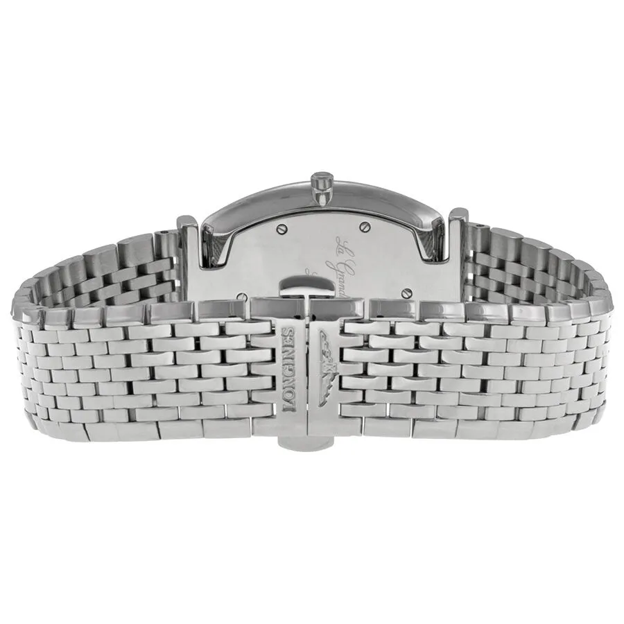 Longines La Grande Classique Tonneau White Dial Steel Ladies Watch L4.788.0.11.6
