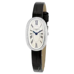 Longines Symphonette Quartz Diamond Silver Dial Ladies Watch L2.305.0.71.0