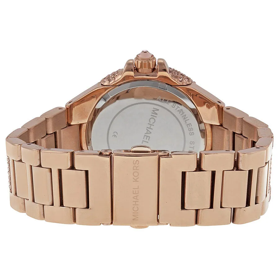 Michael Kors Camille Rose Dial Rose Gold-tone Ladies Watch MK5862