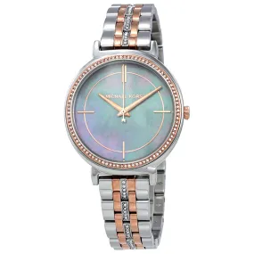 Michael Kors Cinthia Grey Mother of Pearl Ladies Watch MK3642