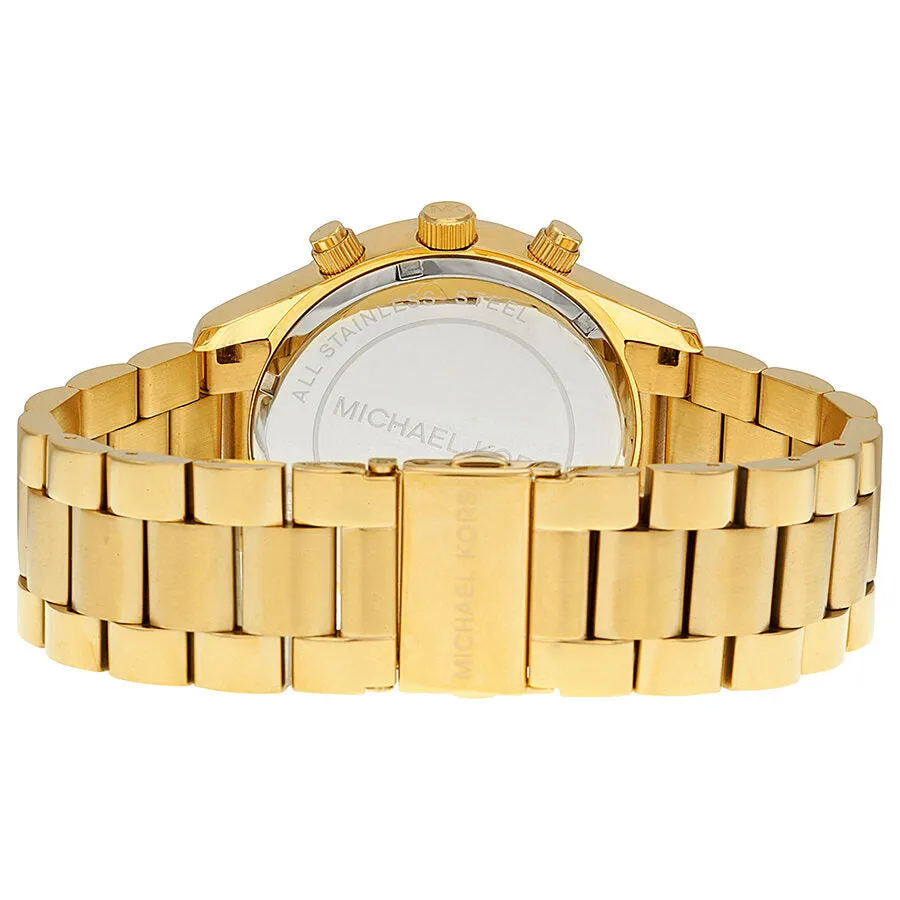 Michael Kors Layton Glitz Gold-tone Crystal Dial Ladies Watch MK5830