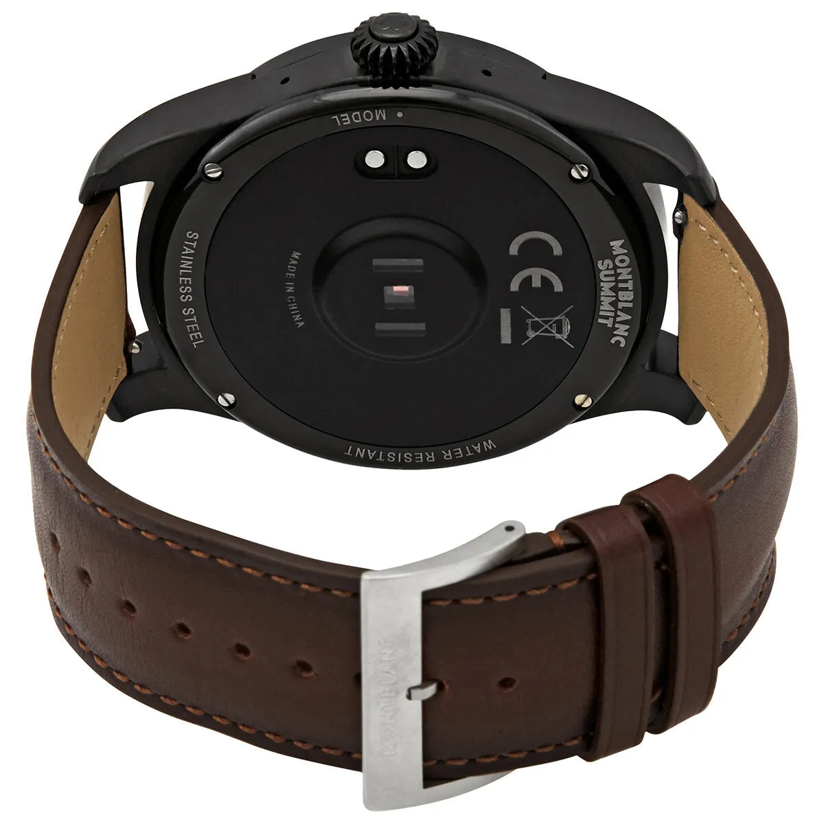 Montblanc Summit Chronograph Quartz Analog-Digital Black Dial SmartWatch 117542
