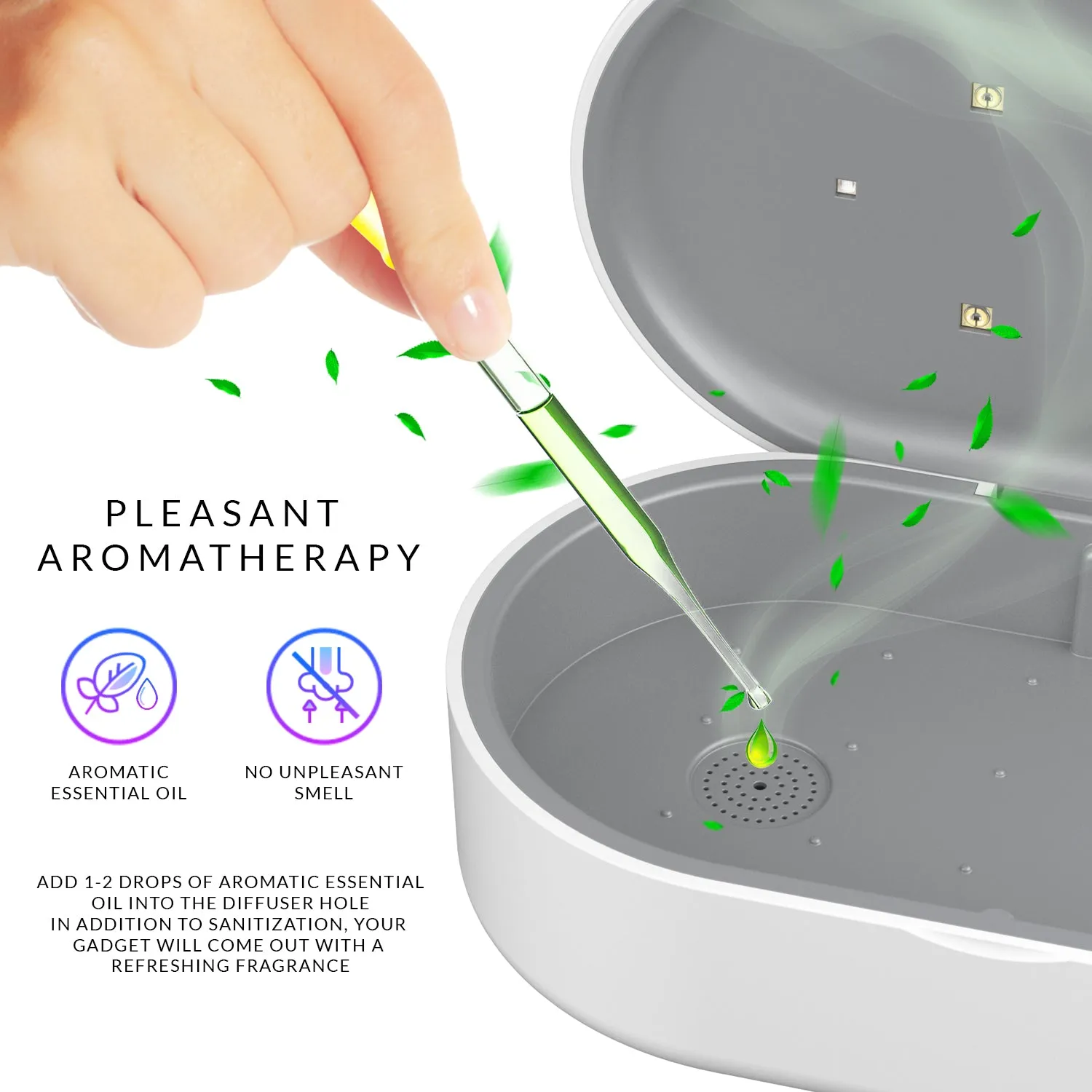 Multi-Functional UV Sterilizer & Wireless Charger