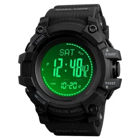 Multifunction Sports Watch with a Compass, Altimeter, Barometer and Thermometer