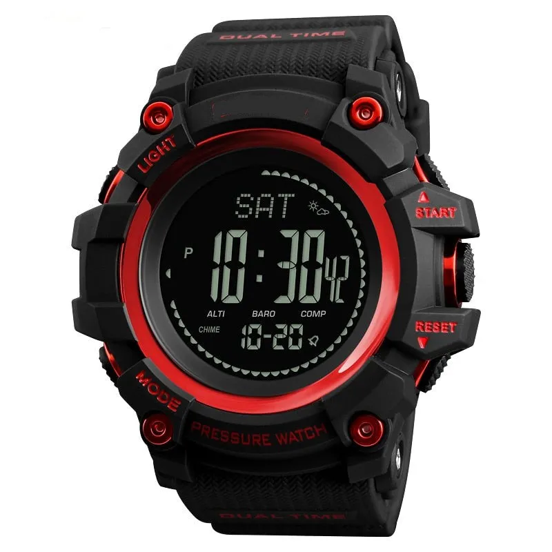 Multifunction Sports Watch with a Compass, Altimeter, Barometer and Thermometer