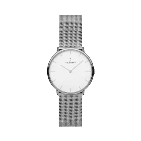 Nordgreen Women's Native 28mm Silver Watch