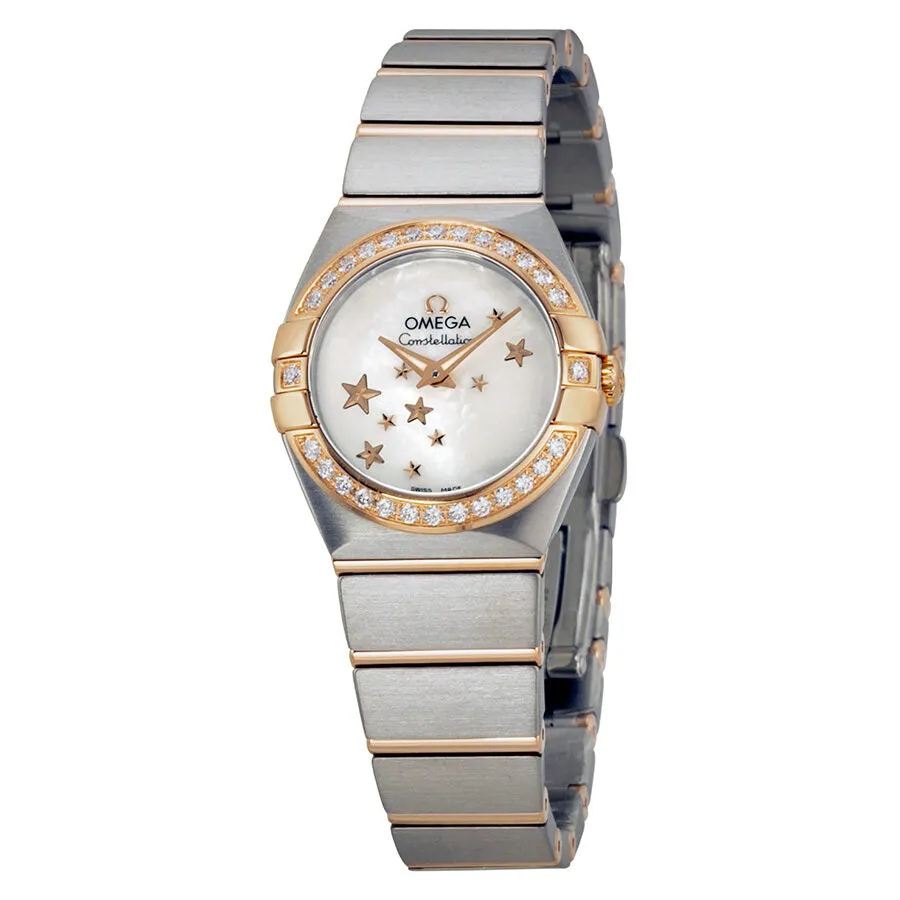 Omega Constellation Mother of Pearl Dial Ladies Watch 12325246005002 123.25.24.60.05.002