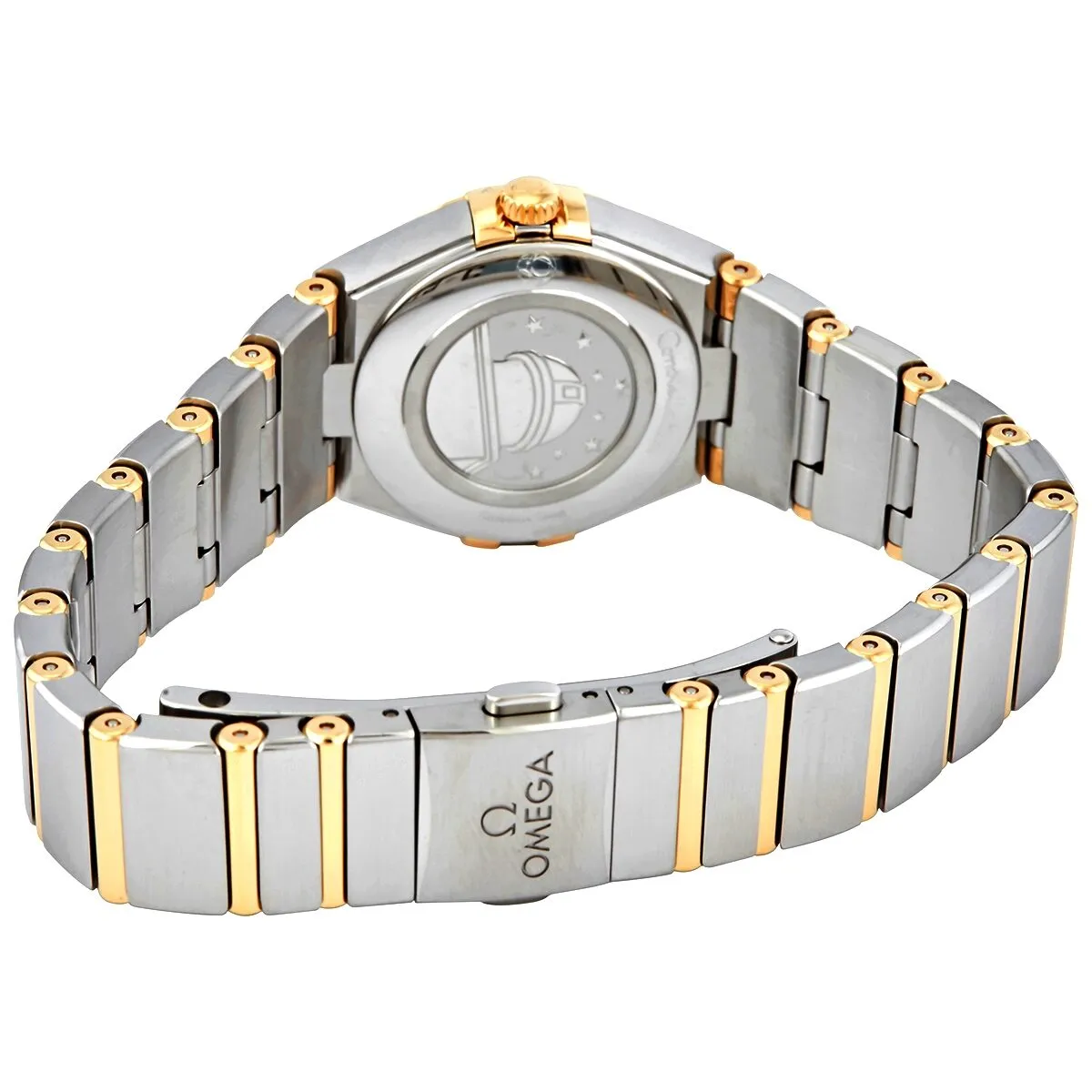 Omega Constellation Quartz Diamond Champagne Dial Ladies Watch 131.25.25.60.58.001